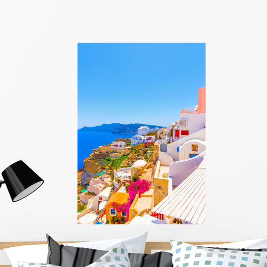 To Sea from Oia Wall Decal