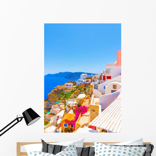 To Sea from Oia Wall Decal