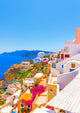 To Sea from Oia Wall Decal