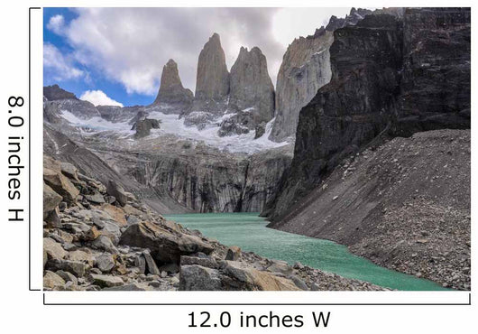 Towers National Park River Chile Wall Decal