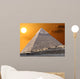 Piramide Kefren Con Sol Wall Decal