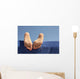 Foot Girl Sunbathing Beach Wall Decal
