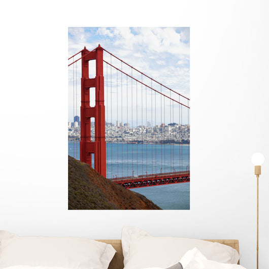 Golden Gate Bridge Wall Decal