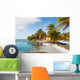 Bungalow Cuba Caribbean Coastline Wall Decal