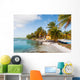 Bungalow Cuba Caribbean Coastline Wall Decal