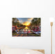Amsterdam Bicycles Sunrise Wall Decal
