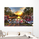 Amsterdam Bicycles Sunrise Wall Decal