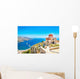 Remote Church with Red Wall Decal