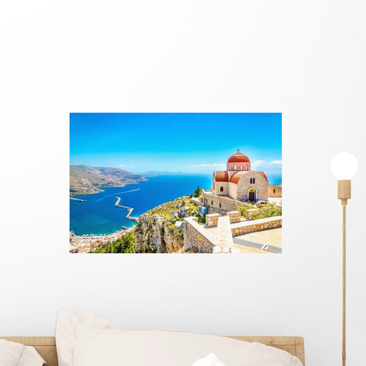 Remote Church with Red Wall Decal