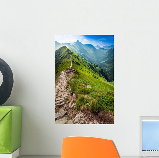 Footpath Mountains Poland Wall Decal