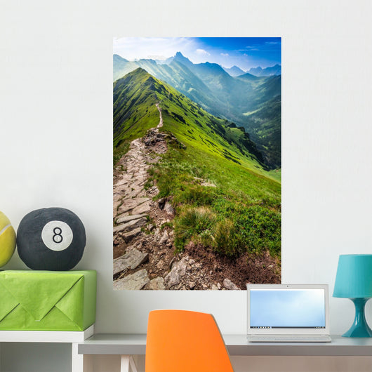 Footpath Mountains Poland Wall Decal
