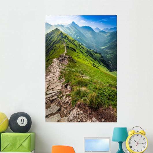 Footpath Mountains Poland Wall Decal
