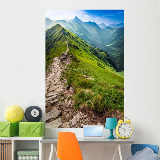 Footpath Mountains Poland Wall Decal