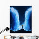 Woman with Splitting Ocean Wall Decal