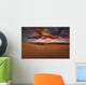 Majestic Fiery Sunset Gobi Wall Decal