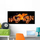 Burning Fire Halloween Wall Decal