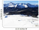 Snowy Colorado Mountain Landscape Wall Decal