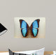 Blue Morpho Butterfly Wall Decal