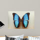 Blue Morpho Butterfly Wall Decal