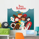 Halloween Ghosts and Children Wall Decal