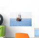 Tourist Cruise Pirate Sailing Wall Decal