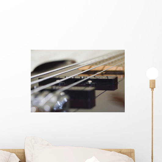 Bass Guitar Wall Decal