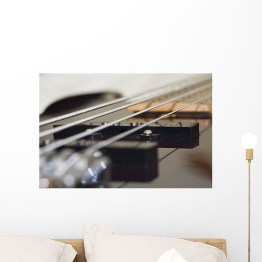 Bass Guitar Wall Decal