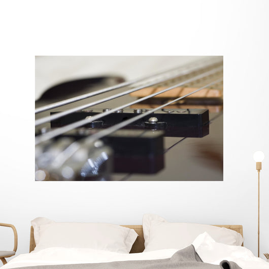 Bass Guitar Wall Decal