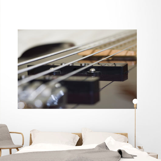 Bass Guitar Wall Decal