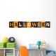 Halloween Vector Letters and Symbols Wall Decal