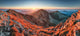 Carpathian Mountains Autumn Wall Decal Panoramic Wall Decal