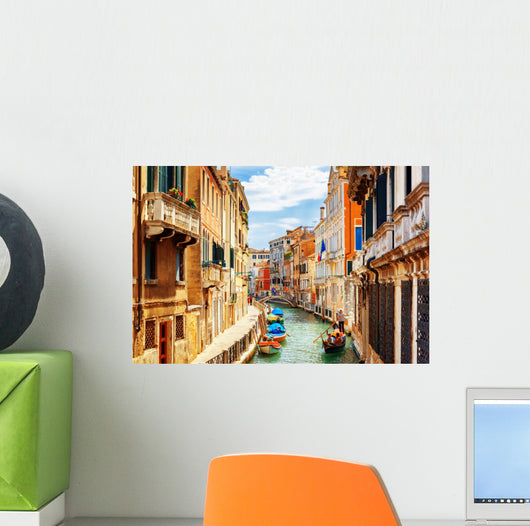 Rio Marin Canal Venice Wall Decal
