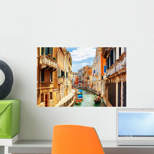 Rio Marin Canal Venice Wall Decal