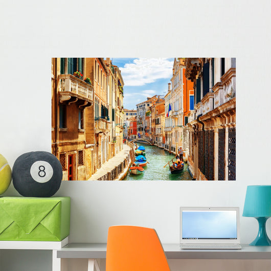 Rio Marin Canal Venice Wall Decal