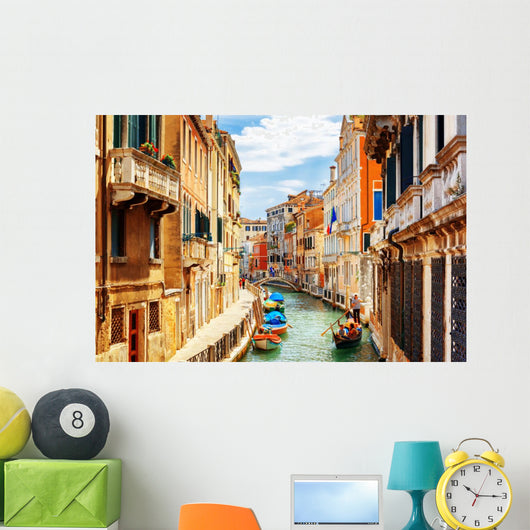 Rio Marin Canal Venice Wall Decal