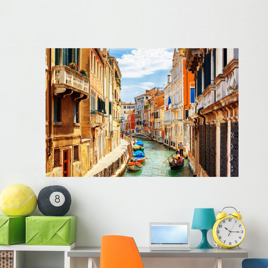 Rio Marin Canal Venice Wall Decal