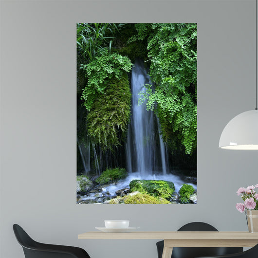 Forest Waterfall Wall Decal