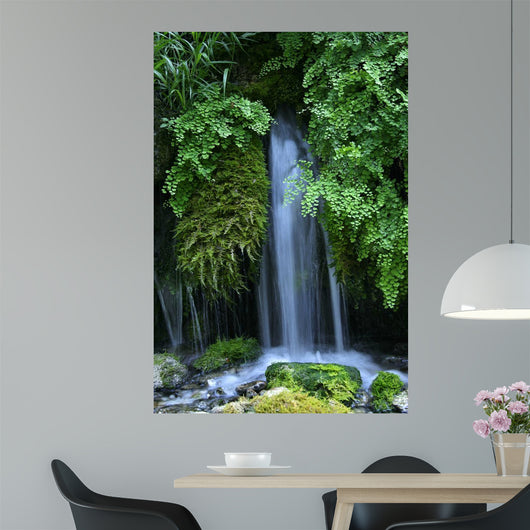 Forest Waterfall Wall Decal