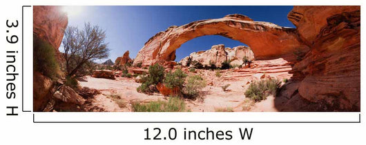 Hickman Bridge Panorama 2 Wall Decal
