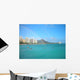 Diamond Head Rainbow Wall Decal
