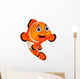 Cartoon Clown Fish Wall Decal
