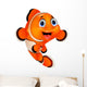 Cartoon Clown Fish Wall Decal