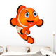 Cartoon Clown Fish Wall Decal
