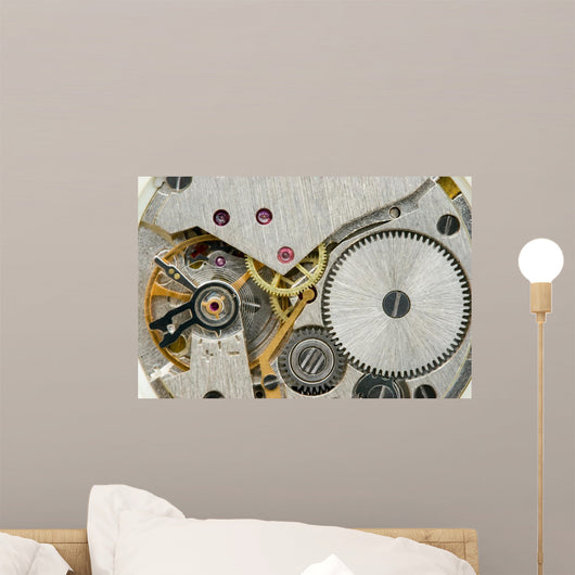 Clock Mechanics Wall Decal