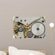 Clock Mechanics Wall Decal
