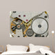 Clock Mechanics Wall Decal