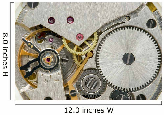 Clock Mechanics Wall Decal
