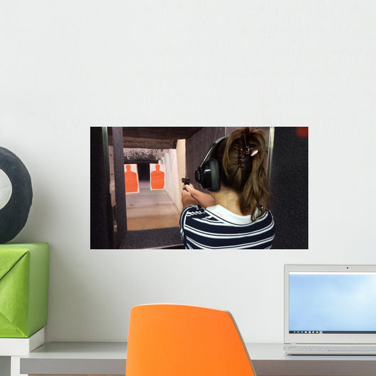 Shooting Practice 1 Wall Decal