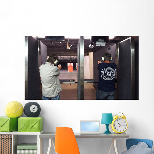 Shooting Practice 2 Wall Decal