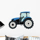 Blue Tractor Wall Decal